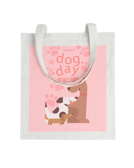 Sac en polyester au toucher coton pour une personnalisation par sublimation en couleur