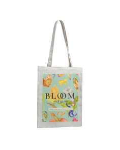 Bag with long handles to personalize in full color