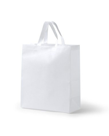 Non-woven bag with base and gusset, to print your logo in full color