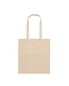 Bolsa de poliéster reciclado con tacto algodón, personalizada con tu logo 2