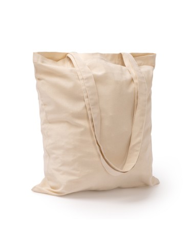 Bolsa de poliéster reciclado con tacto algodón, personalizada con tu logo