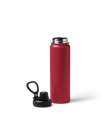 Bouteille promotionnelle en acier inoxydable au design sportif