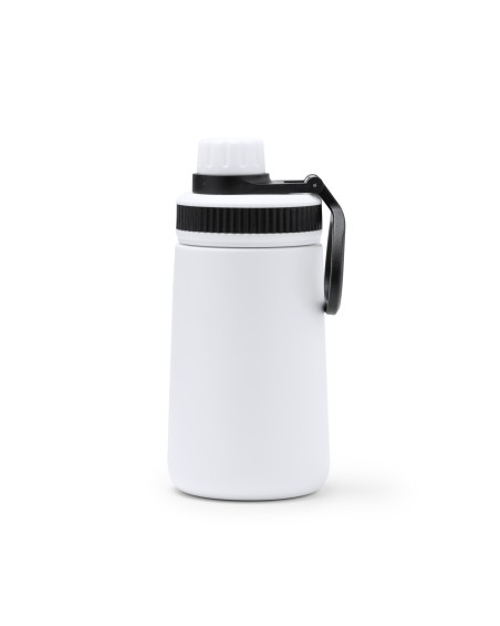 White promotional drum