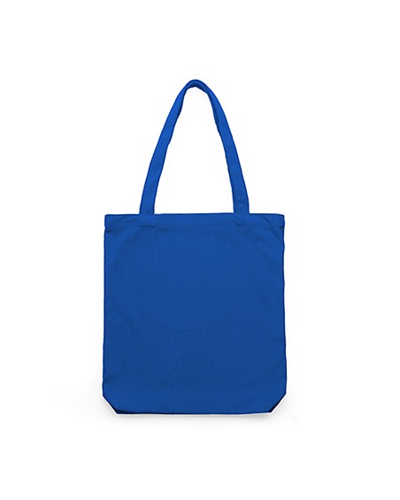 Blue corduroy bag for corporate gifts