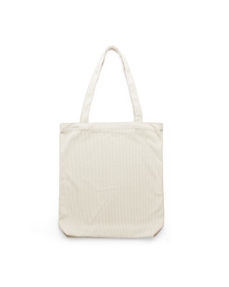 White corduroy bag for promotional events