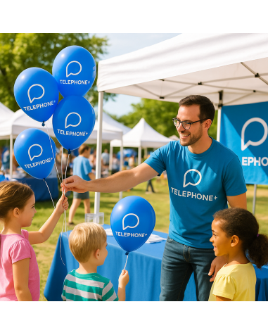 Ballons publicitaires personnalisés avec votre logo