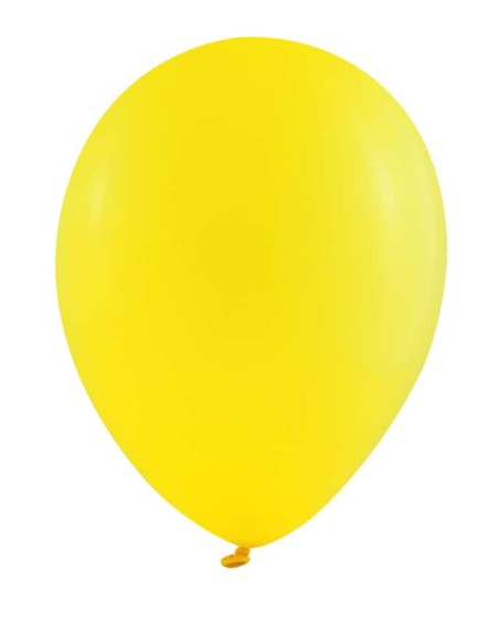 ballon en latex jaune personnalisable