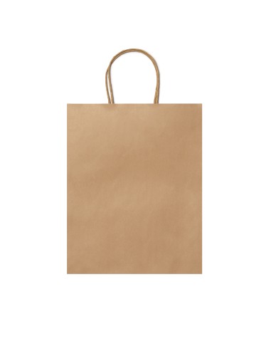 Sac en papier couleur carton pour les magasins