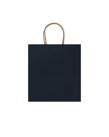 Sac en papier bleu marine pour magasins et restaurants