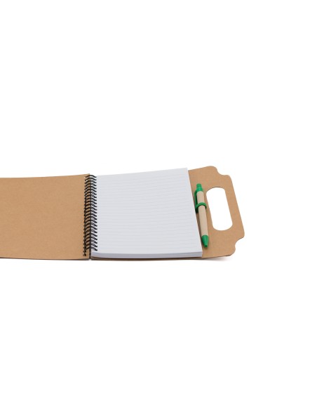 Bloc Notas adhesivas con libreta y bolígrafo - Makron