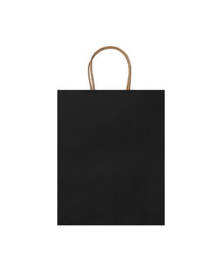 Sac de courses en papier noir