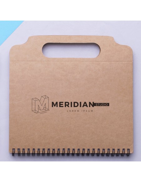 Bloc Notas adhesivas con libreta y bolígrafo - Makron