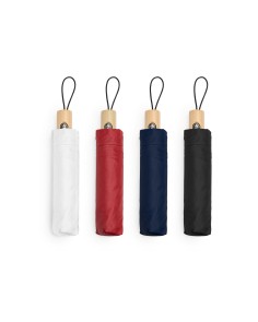 Automatic umbrella with square wooden handle 2
