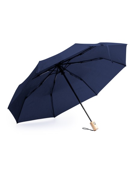 Automatic umbrella with square wooden handle