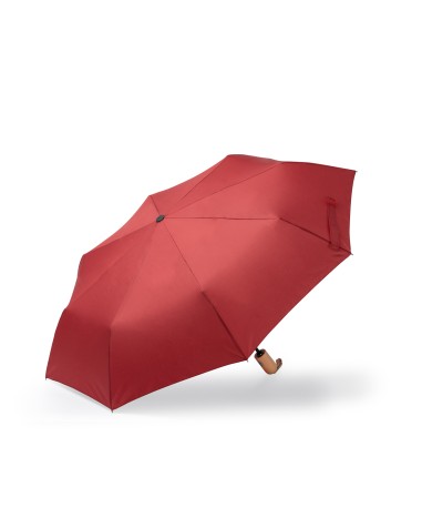 Parapluie avec manche en bambou pour la publicité