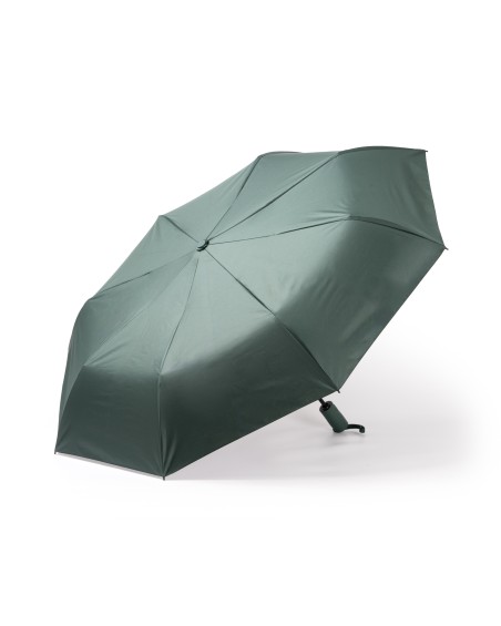 Foldable umbrella that protects from the sun, customizable with your logo