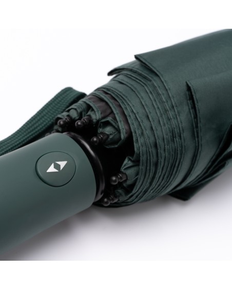 Automatic advertising umbrella with ultraviolet protection