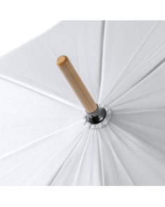 Parapluie classique avec poignée en bambou personnalisable 2