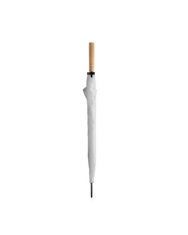 White advertising umbrella White advertising umbrella