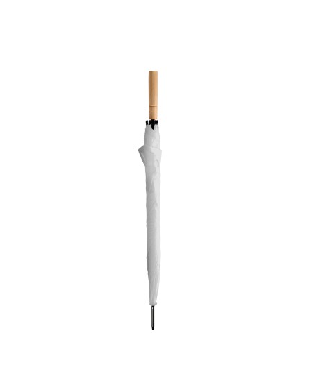 White advertising umbrella White advertising umbrella