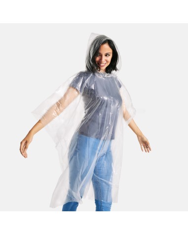 Promotional sustainable poncho