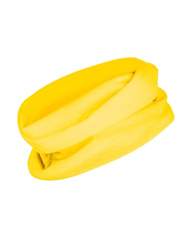 Tubular amarillo para cuello merchandaising