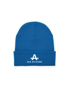 Gorro de punto material acrilico para personalizar con logo con bordado, para imagen corporativa y laboral.
