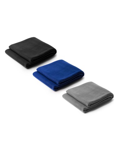 Couverture polaire personnalisable disponible en différentes couleurs