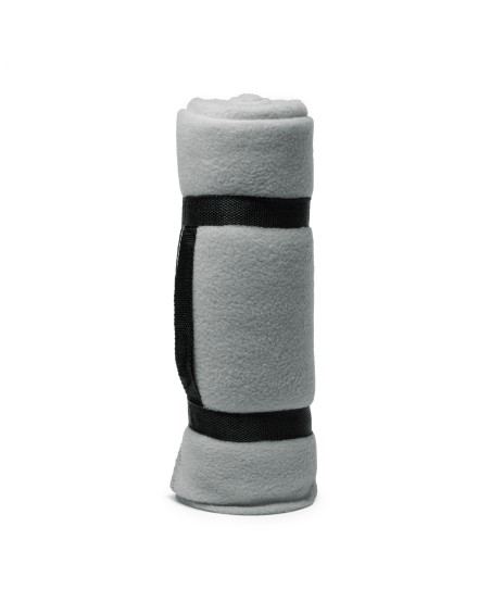 Manta personalitzable de folre polar color gris