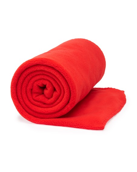 Customizable Lambert Red Fleece Blanket