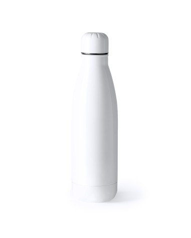 Promotional white bottle for full-color sublimation customization