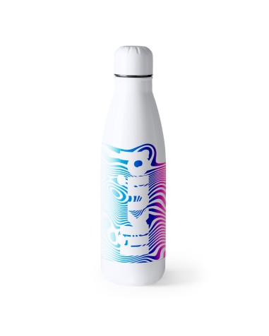 Personalized full-color photo-quality thermos bottle