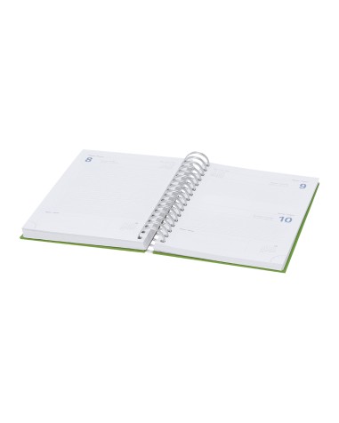 Inside view, page by day, 2026 Witrex ring-bound diary with logo printing Inside view, page by day, 2026 Witrex ring-bound diary with logo printing