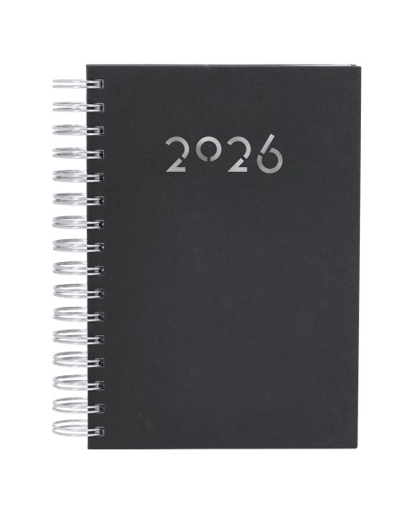 2026 diary with rings and black hard cover, customer gift 2026 diary with rings and black hard cover, customer gift