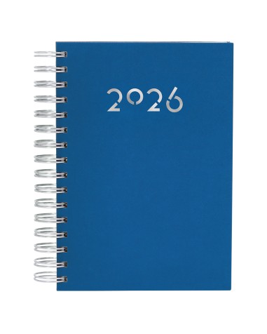 2026 agenda with rings and hard cover in blue advertising 2026 agenda with rings and hard cover in blue advertising