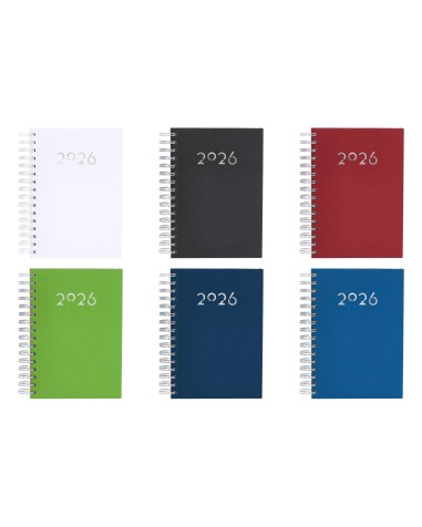 2026 agenda with rings and hard cover in a variety of customizable colors 2026 agenda with rings and hard cover in a variety of customizable colors