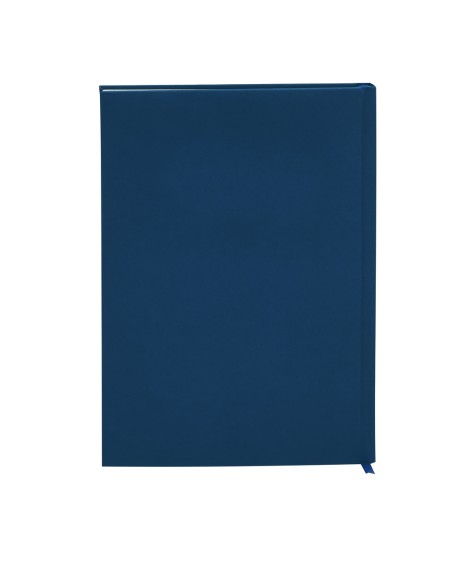 Vue de la quatrième de couverture de l'agenda cadeau d'entreprise Bultman avec un marque-page en tissu et une couverture rigide. Vue de la quatrième de couverture de l'agenda cadeau d'entreprise Bultman avec un marque-page en tissu et une couverture rigide.