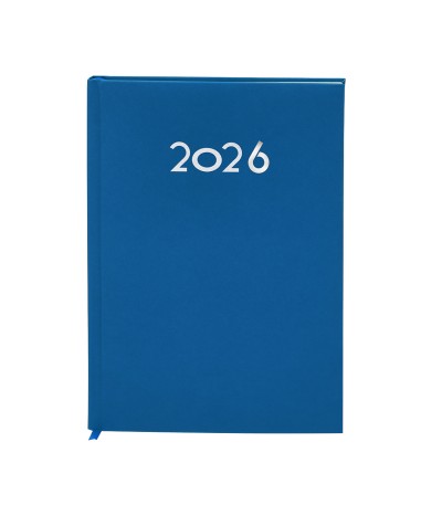 Agenda cadeaux 2026 pour clients en espagnol et en anglais, bleu marine Agenda cadeaux 2026 pour clients en espagnol et en anglais, bleu marine