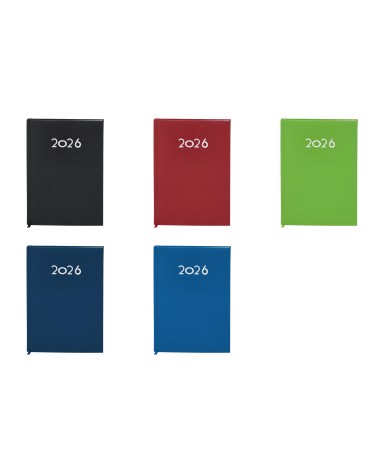 Agendas Bultman personnalisables 2026, disponibilité des couleurs Agendas Bultman personnalisables 2026, disponibilité des couleurs