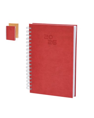 Customizable 2026 ring binder diary
