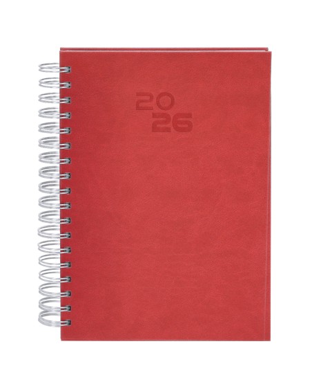2026 corporate gift ring binder diary, B5 size, red color 2026 corporate gift ring binder diary, B5 size, red color