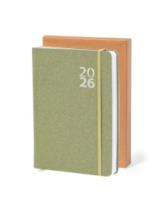 Personalized 2026 sustainable recycled cardboard diary 2