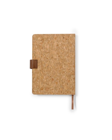 View of the back cover of the 2026 natural cork diary View of the back cover of the 2026 natural cork diary