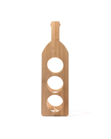 Casier à vin en bambou pour cadeaux promotionnels