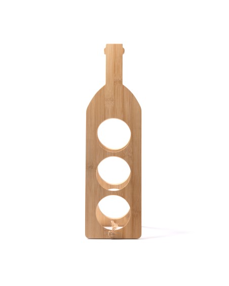 Casier à vin en bambou pour cadeaux promotionnels