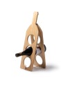 Casier à vin en bambou personnalisable