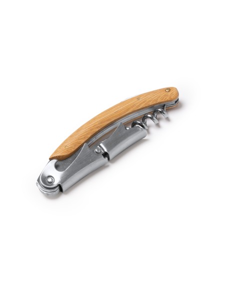 Customizable bamboo corkscrew