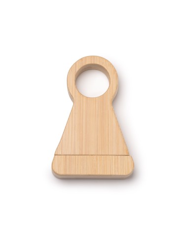 Vista pack stand with personalized corkscrew