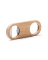 Personalized bamboo bottle opener