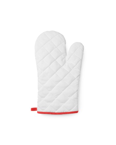Red promotional marketing kitchen mitt